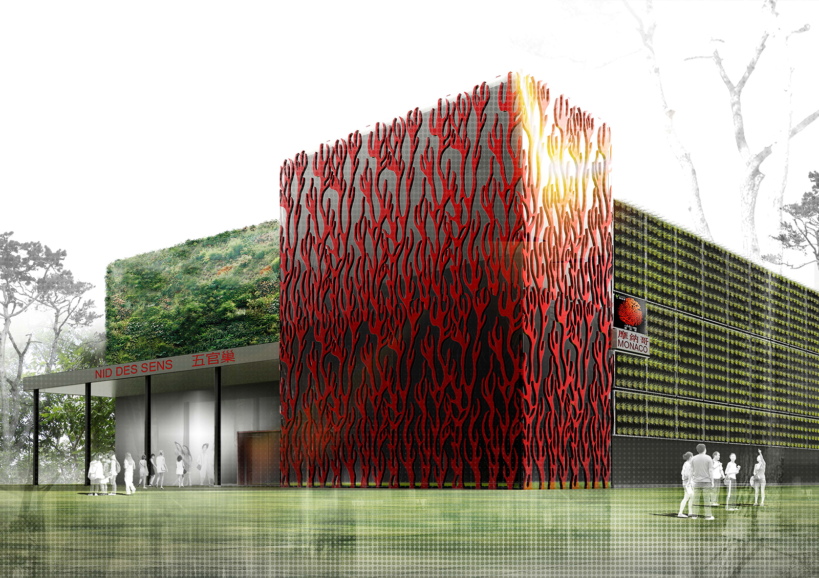 Pavillon Monégasque